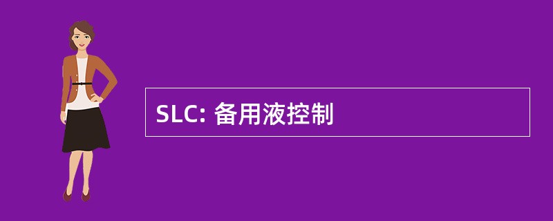 SLC: 备用液控制