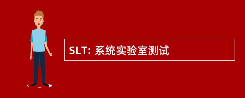 SLT: 系统实验室测试