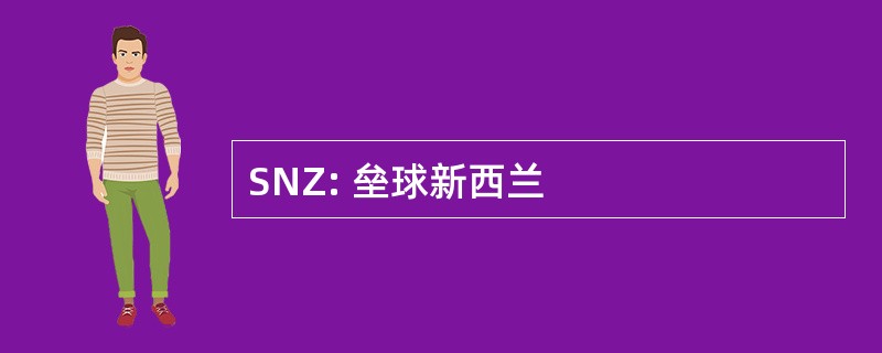 SNZ: 垒球新西兰