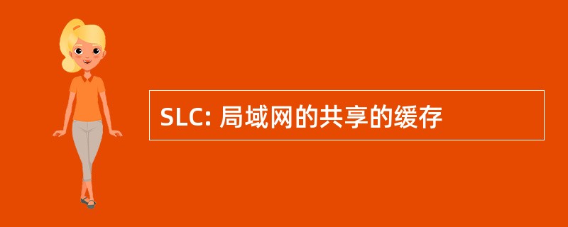 SLC: 局域网的共享的缓存