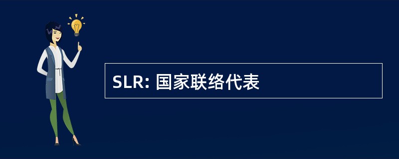 SLR: 国家联络代表