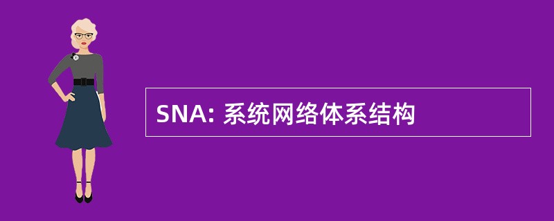 SNA: 系统网络体系结构