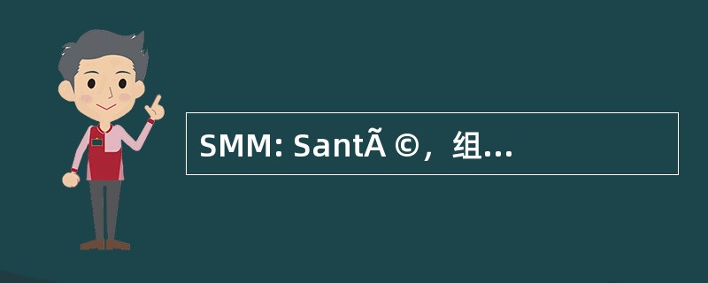 SMM: SantÃ ©，组织、 Malheur