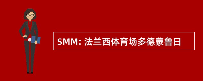 SMM: 法兰西体育场多德蒙鲁日