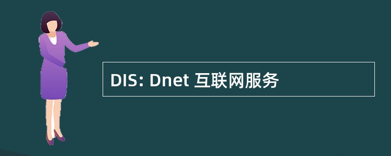 DIS: Dnet 互联网服务