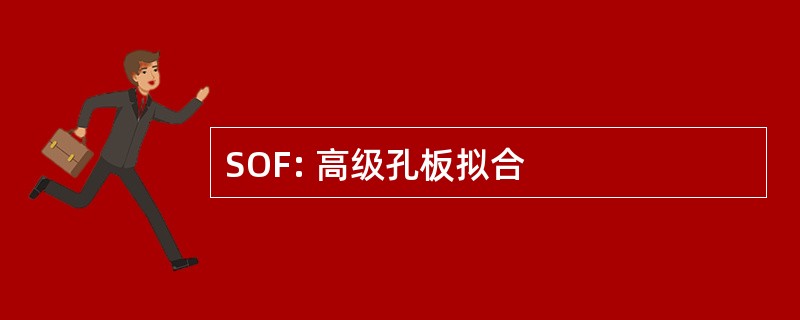 SOF: 高级孔板拟合