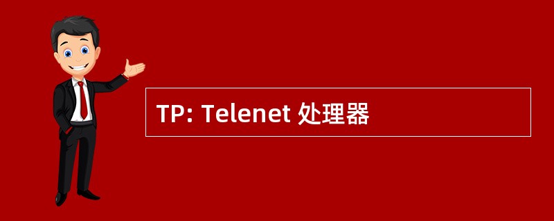 TP: Telenet 处理器