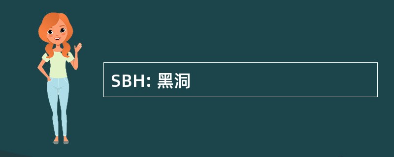 SBH: 黑洞