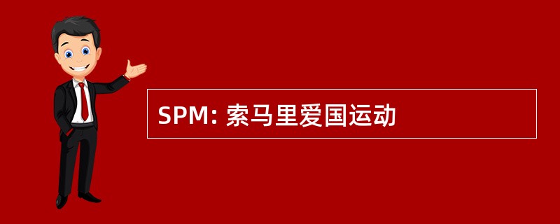 SPM: 索马里爱国运动