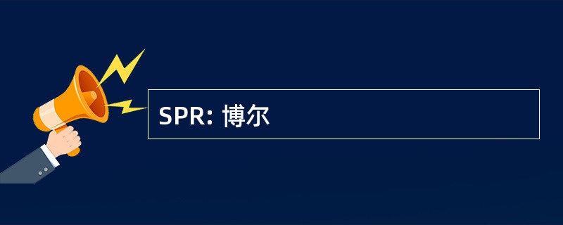 SPR: 博尔