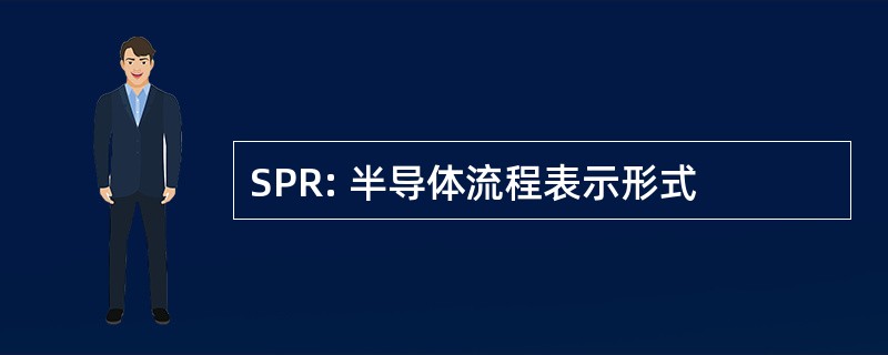 SPR: 半导体流程表示形式