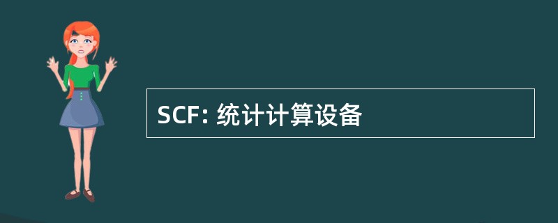 SCF: 统计计算设备