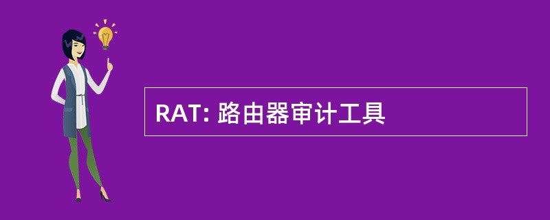 RAT: 路由器审计工具