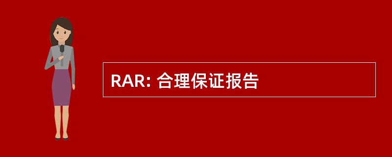 RAR: 合理保证报告