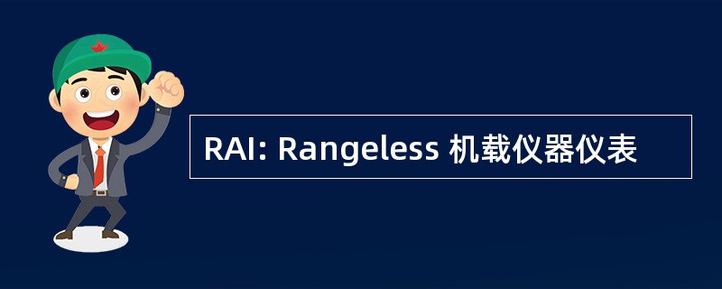 RAI: Rangeless 机载仪器仪表