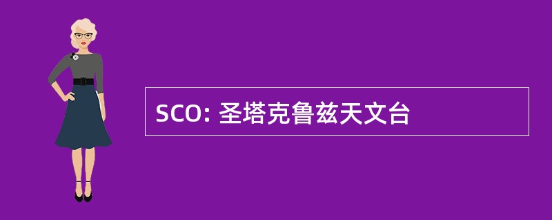 SCO: 圣塔克鲁兹天文台