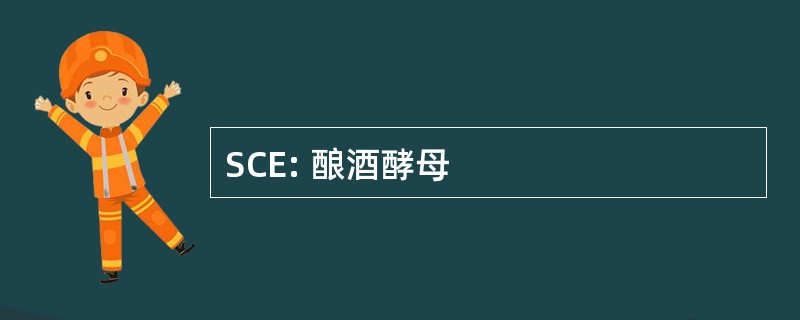 SCE: 酿酒酵母