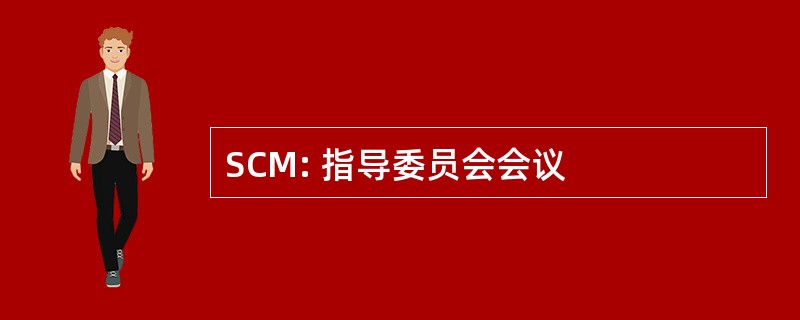 SCM: 指导委员会会议