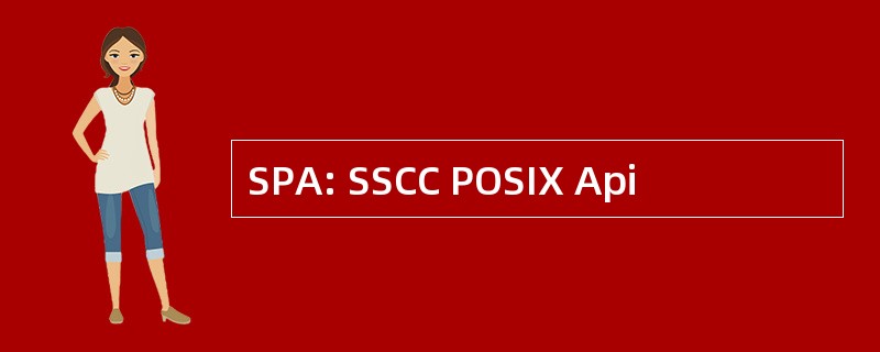 SPA: SSCC POSIX Api