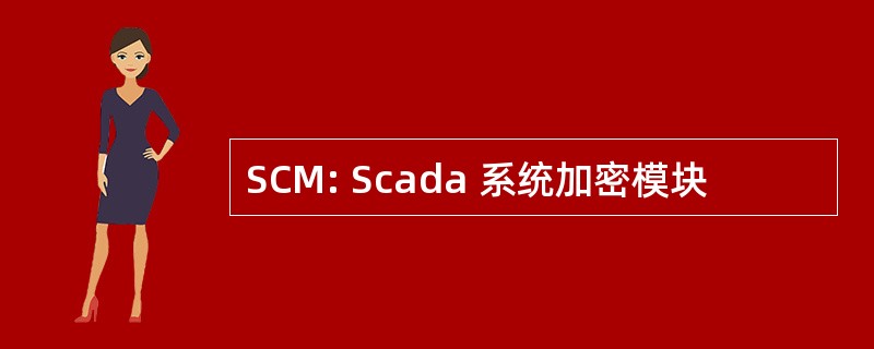 SCM: Scada 系统加密模块