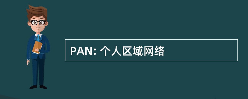 PAN: 个人区域网络