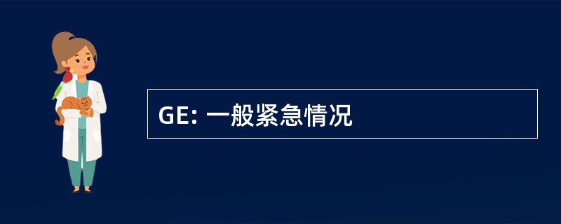 GE: 一般紧急情况