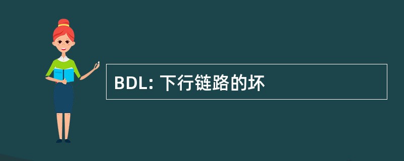 BDL: 下行链路的坏