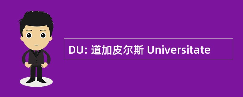 DU: 道加皮尔斯 Universitate