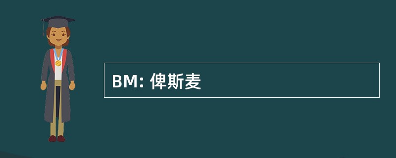 BM: 俾斯麦