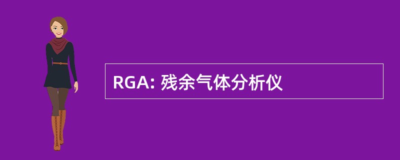 RGA: 残余气体分析仪