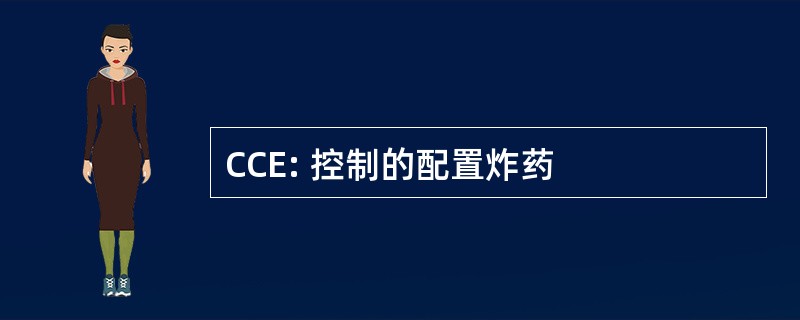 CCE: 控制的配置炸药