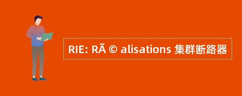 RIE: RÃ © alisations 集群断路器