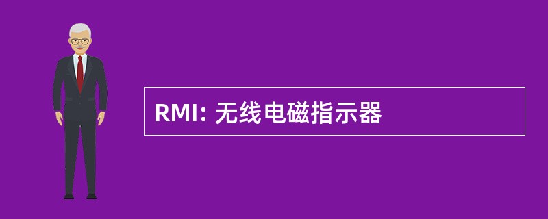 RMI: 无线电磁指示器