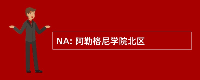 NA: 阿勒格尼学院北区