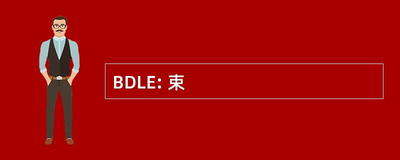 BDLE: 束