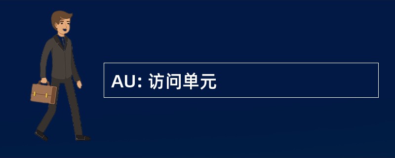 AU: 访问单元