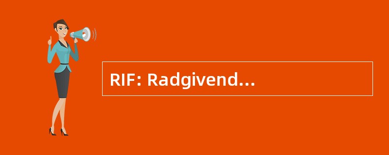 RIF: Radgivende Ingeniorers Forening