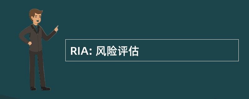 RIA: 风险评估