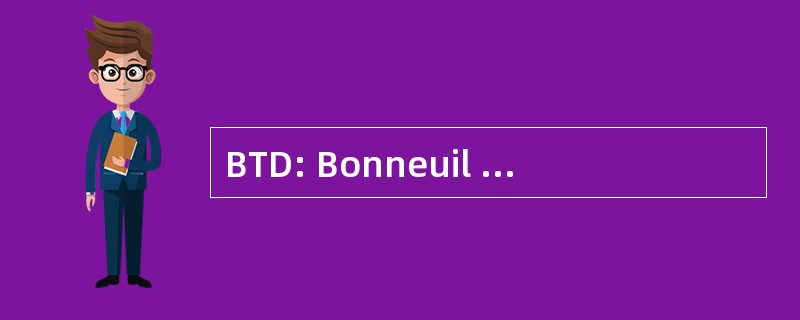 BTD: Bonneuil Terrassement Démolition