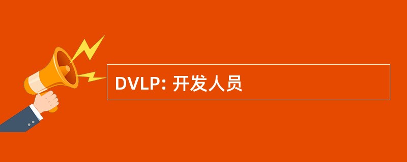 DVLP: 开发人员