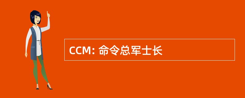 CCM: 命令总军士长