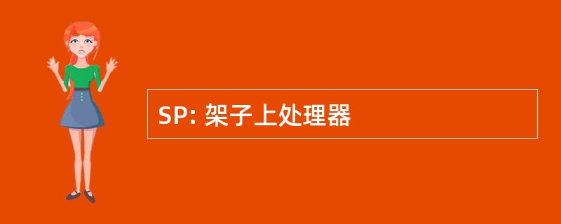 SP: 架子上处理器