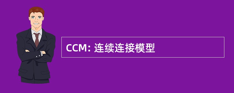 CCM: 连续连接模型