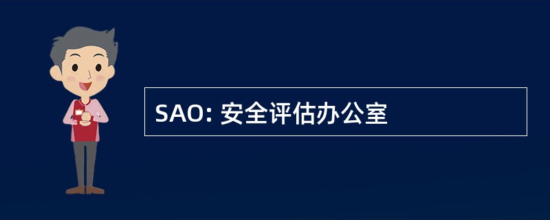 SAO: 安全评估办公室