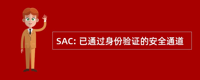 SAC: 已通过身份验证的安全通道