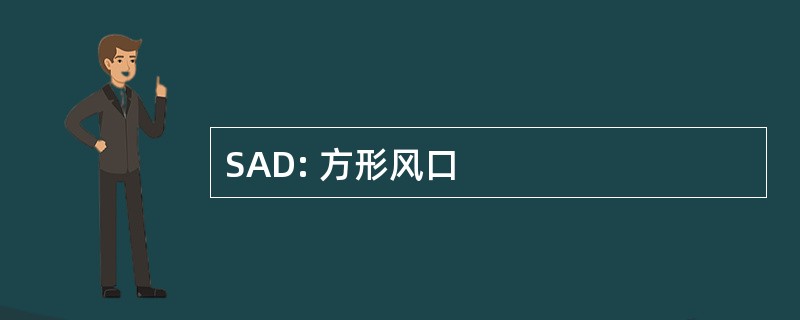 SAD: 方形风口