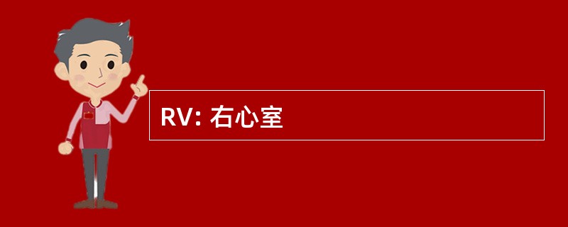 RV: 右心室