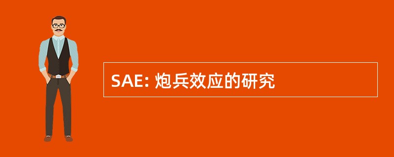 SAE: 炮兵效应的研究