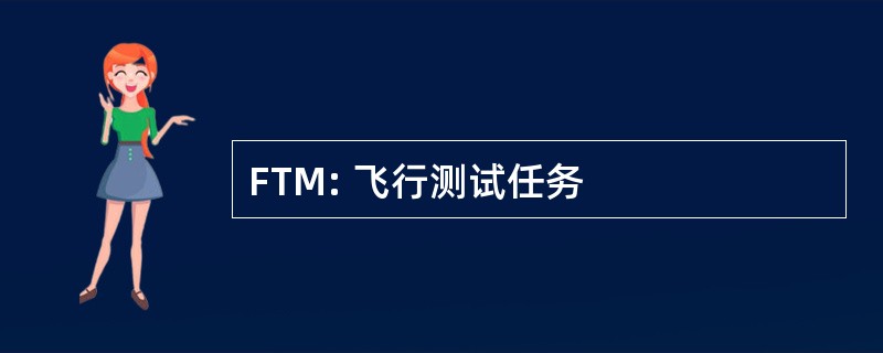 FTM: 飞行测试任务