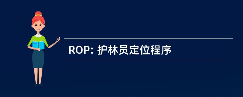 ROP: 护林员定位程序